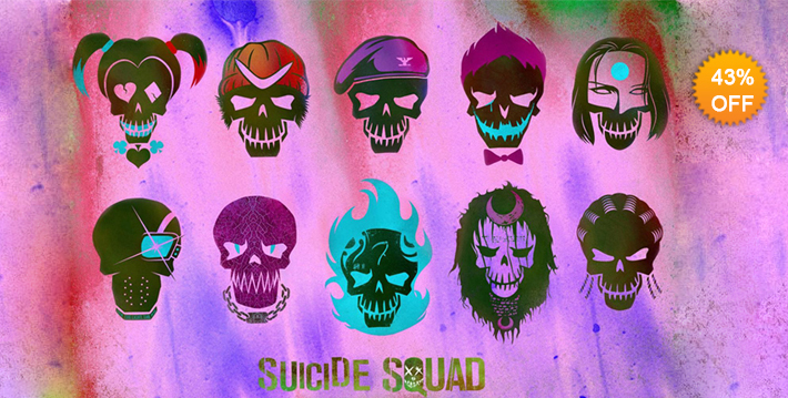 Suicide Squad Peruukki